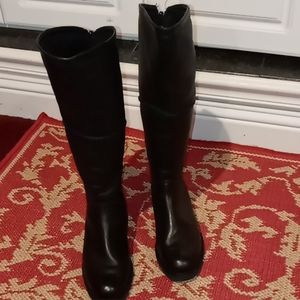 UGG Tall Lambskin Leather Boots